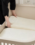 Premium Sebra Classic II Baby and Junior Mattress, OEKO-TEX certified, breathable cold foam, antibacterial cotton cover, two-piece design, rounded corners by Ella James at brixbailey.com
