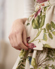Ladies Apron with Ruffled Detail Botanico Edition