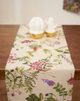 Botanico Floral Table Runner – European Elegance & Style by Hortensias Home at www.brixbailey.com