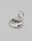 Pet Paw Print Personalised Silver Charm