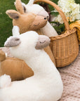 Cream Alpaca Soft Toy Pillow