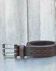 The Double Hole Belts - 2 PC Gift Set