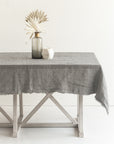 Stone Washed Linen Tablecloth-1