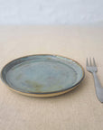 Seafoam Blue Classic Cake Plate