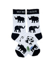 WILD ABOUT WILDLIFE ORGANIC COTTON KIDS SOCKS