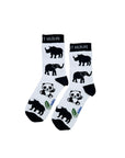 WILD ABOUT WILDLIFE ORGANIC COTTON KIDS SOCKS