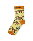CARING CHEETAHS ORGANIC COTTON KIDS SOCKS