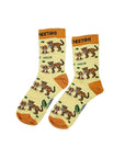 CARING CHEETAHS ORGANIC COTTON KIDS SOCKS