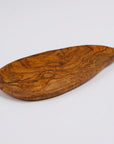 Olive Wood Charcuterie Board | Rustic Live Edge Serving Platter Cheese Tray