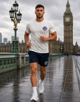Elite White Training T-Shirt Mens