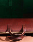 Model Briefcase in Cognac Leather