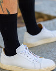 Jet Black Bamboo Socks