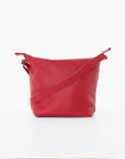 Suvi XS Red Leather Shoulder Bag