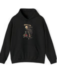 Graphic Print Unisex Hooded Sweatshirt
