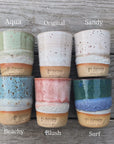 Flat white cups