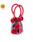 Mini Mochila Bucket Bag With Patterns