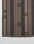 Checks & Stripes Abstract Fine Wool Jacquard Scarf – Black | SVEŽElife
