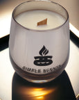 Apollo - Simple Scents Luxe Rosé Noir Wooden Wick Soy Candle