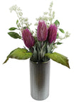 Pack of 6 x 75cm Banksia Menziesii Pink Flower Stem Artificial-2