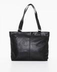 Genuine Leather Shoulder Handbag with Finnish Design Flair