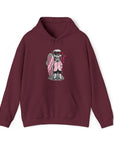 Graphic Print Unisex Hooded Sweatshirt