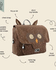 Owl Explorer School Bag