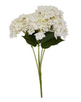 Lifelike white hydrangea arrangement in antique vase, realistic plastic floral decor for year-round elegance by sostter at brixbailey.com