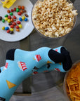 Movie Night Bamboo Socks