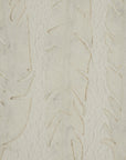 White Feather Artwork in Beaded Wood Frame
