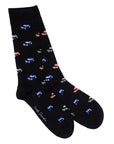 Racing Car Sock Box - 4 Pairs of Bamboo Socks (His)