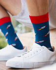 Rocket Matching Bamboo Socks (Adult & Child)