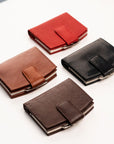 Leather Womens Wallet with Mirror