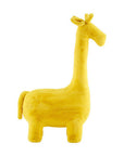 Jungle Safari Yellow Faux Fur Giraffe Kids Stool