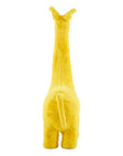 Jungle Safari Yellow Faux Fur Giraffe Kids Stool
