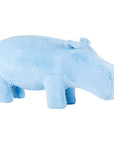Jungle Safari Blue Faux Fur Hippo Kids Stool