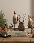 Rustic Rudolf with Stocking Ornament