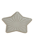 Medium Ceramic Star Dish in White