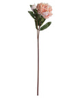Lifelike peach artificial peonies with realistic petals and buds, perfect for home decor by sostter at brixbailey.com