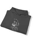 Graphic Print Unisex Hooded Sweatshirt