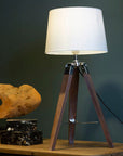 Brown Tripod Table Lamp | Bailey