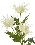 Cream Sea Holly Faux Flower Stem