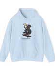 Graphic Print Unisex Hooded Sweatshirt