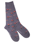 Grey Pheasant Bamboo Socks