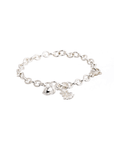 Tiny Beginnings Christening Silver Charm Bracelet