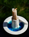 Castle Candle Holder with Moat