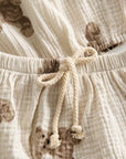 Bear 3 Piece Summer Set (T-Shirt, Shorts & Headband)