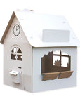 Cardboard DIY House for Kids