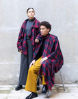Soft Short Recycled Wool Trench Coat