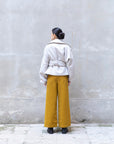 Soft Short Recycled Wool Trench Coat