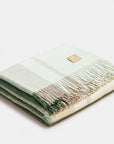 Natural Alpaca Wool Throw – Classic Tartan